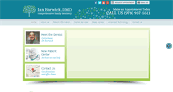 Desktop Screenshot of ianbarwickdmd.com